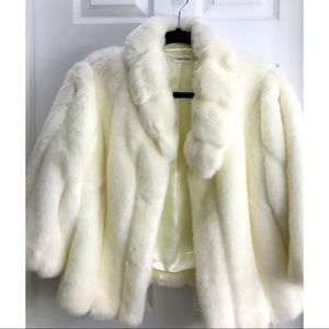 Faux Fur Jacket - Calvin Klein